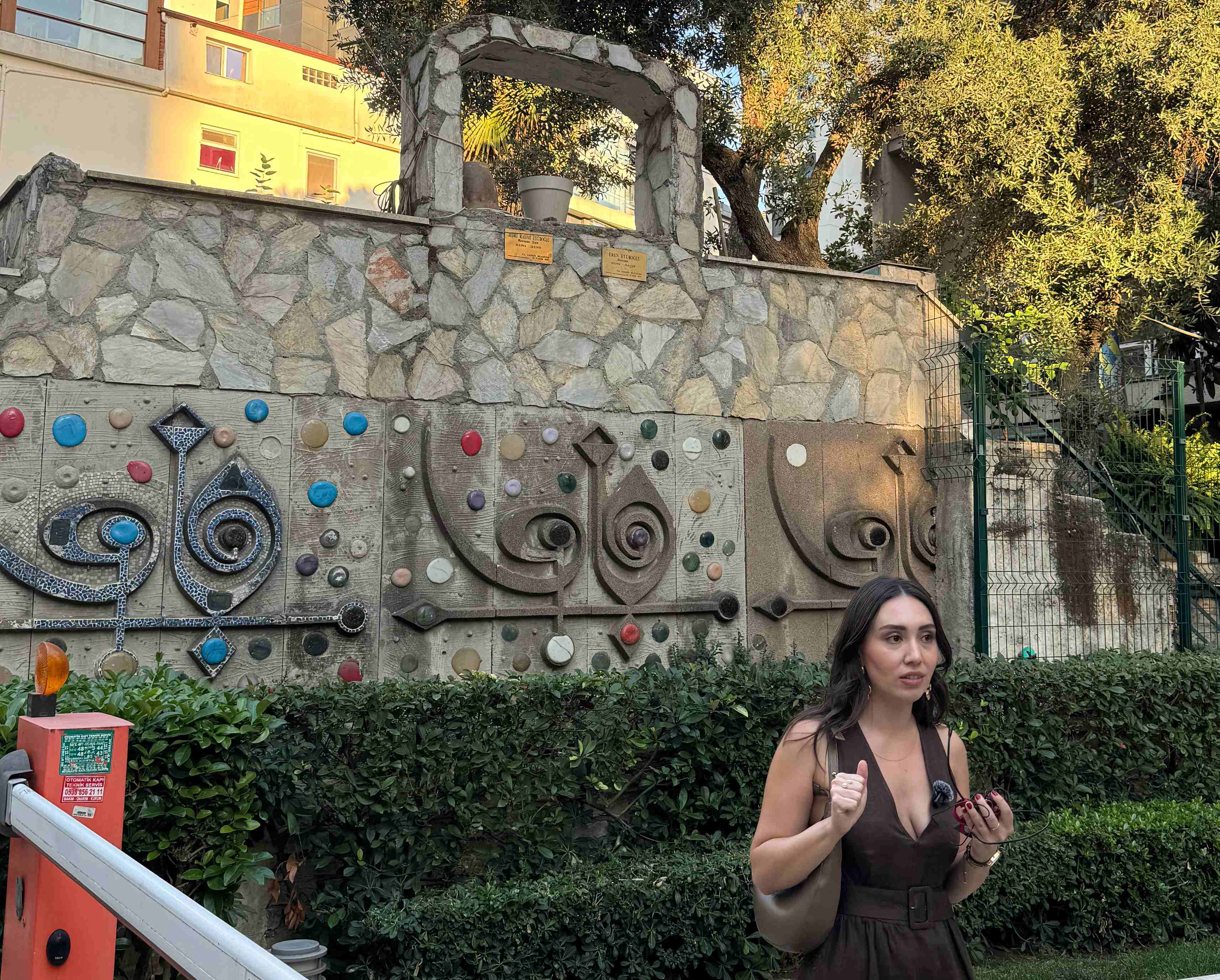 Cadde'de pano keşif turu